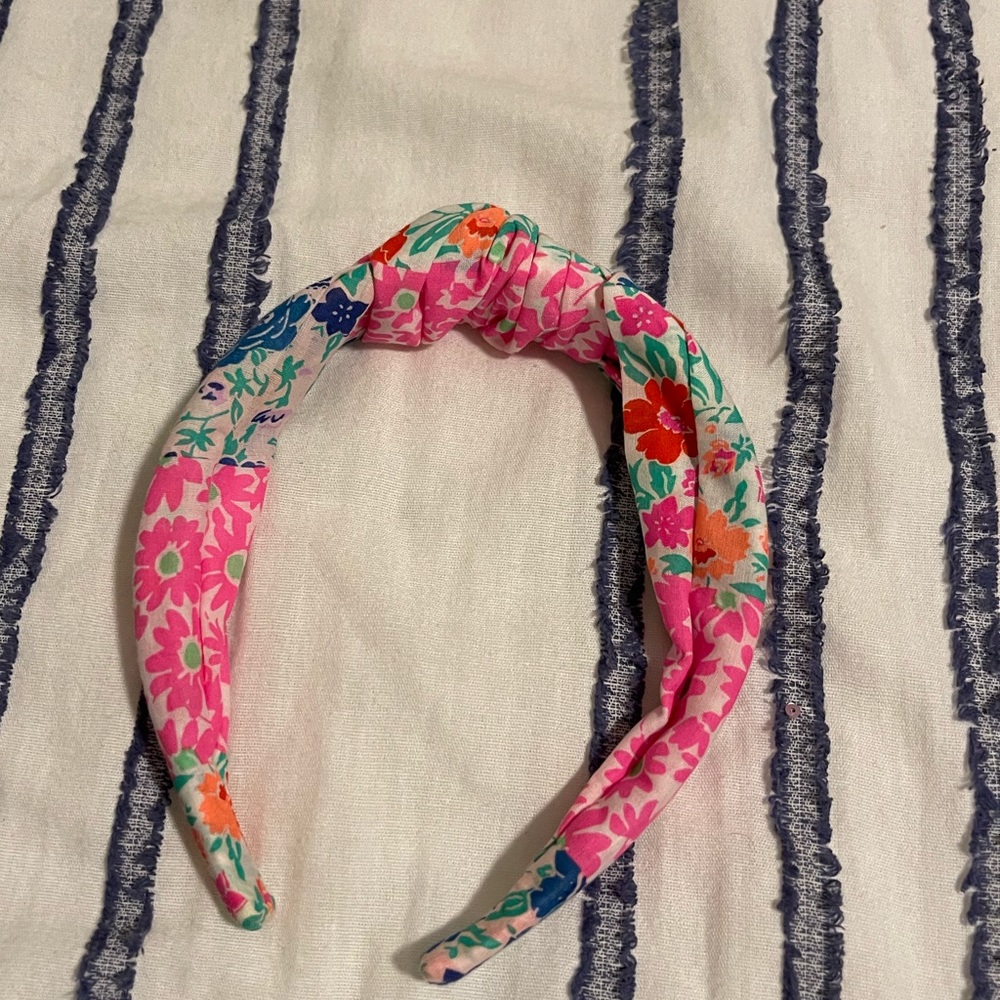 J crew floral headband